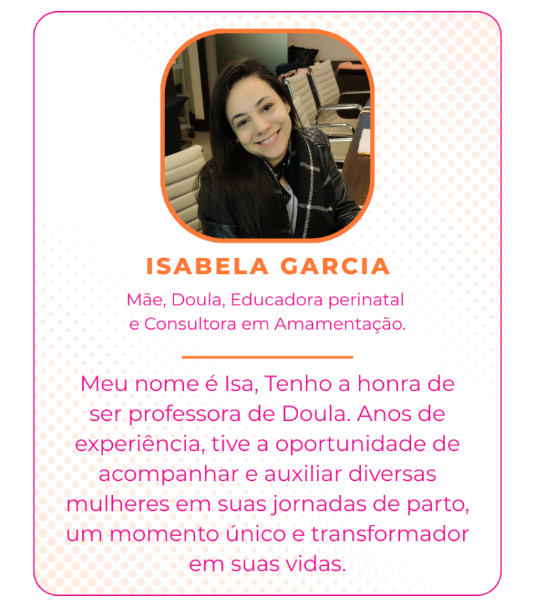 Professora do Cursos de Doula