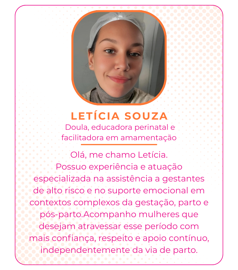 Professora do Cursos de Doula